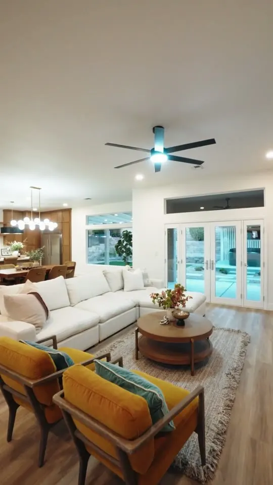 Cinematic real estate video of a renovated Las Vegas-area home, filmed by G Media