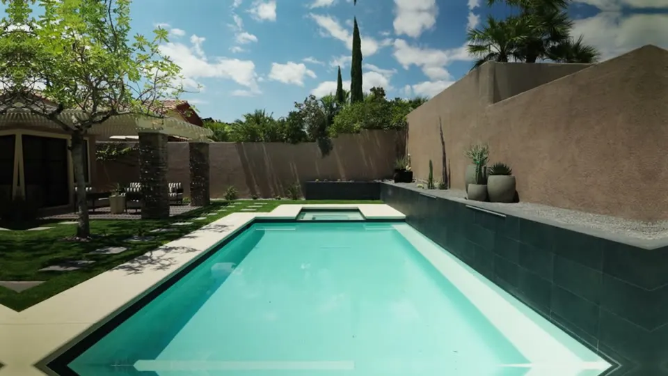 Cinematic real estate video of Snow Creek Ave, Las Vegas, filmed by G Media