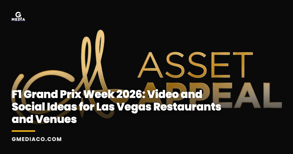 F1 Grand Prix Week 2026: Video and Social Ideas for Las Vegas Restaurants and Venues