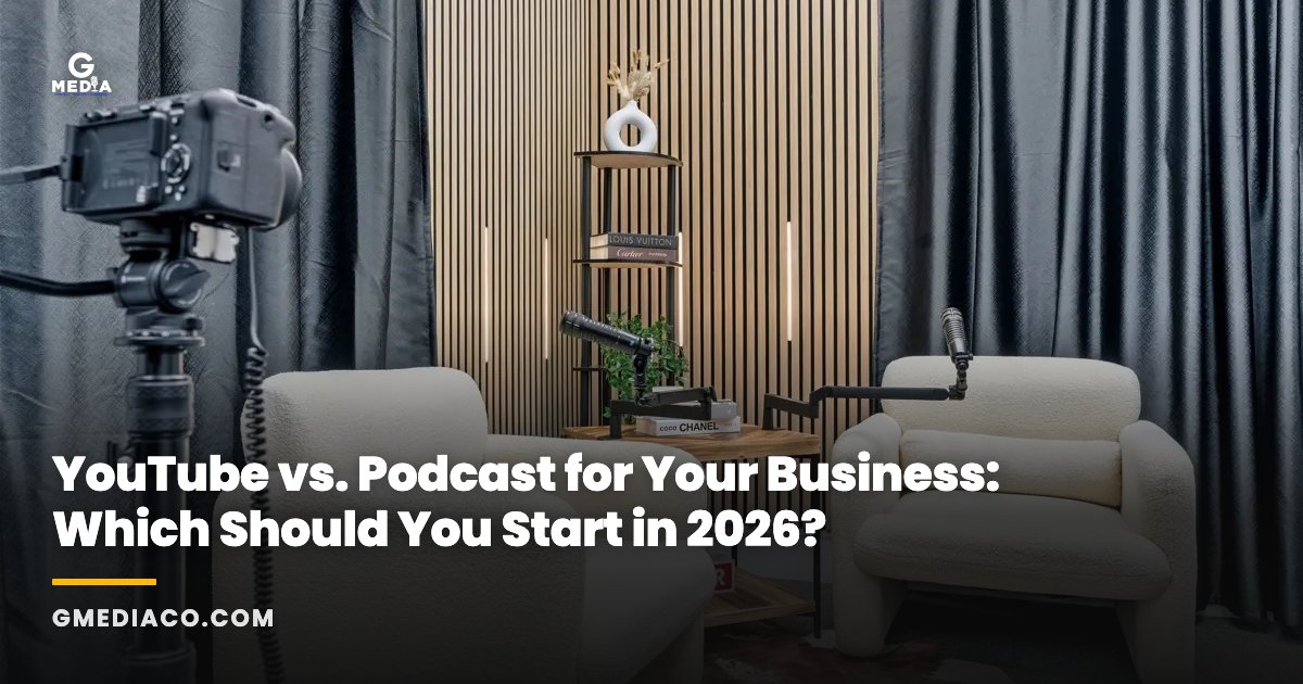 YouTube vs. Podcast for Your Business: Which Should You Start in 2026?